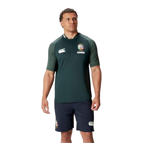 Canterbury Men's Official British & Irish Lions Polo Shirt | Breathable | Moisture Wicking, Scarab, 3XL - Image 3