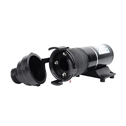 Bomba sumergible Bomba de agua ultra silenciosa Bomba elevadora de aguas residuales de 32 l/min for tanque séptico, for yates, uso doméstico, 12 V, 24 V, for inodoro, cocina, basura, bomba de agua de