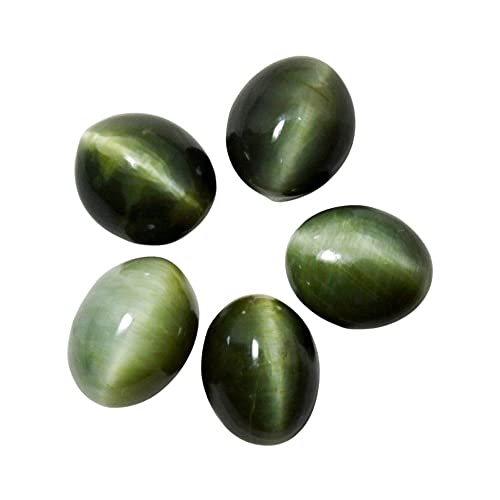 Oeil de chat vert naturel de qualité supérieure pour la haute joaillerie créative