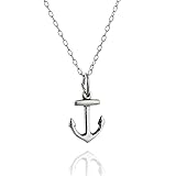 FashionJunkie4Life Small Anchor Charm – 925 Sterling Silber