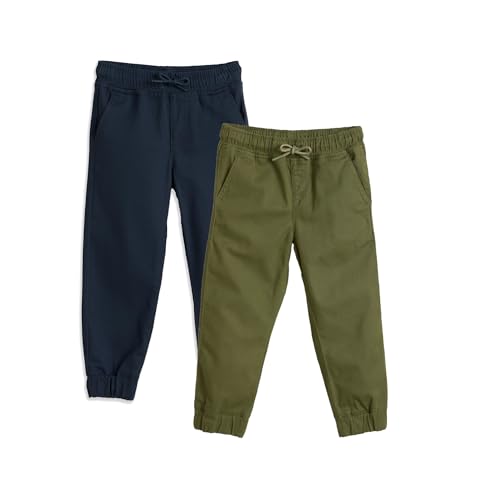 Image of Amazon Brand - Symbol Boy's Cotton Strechable Jogger | Elasticated Waistband and Cuff | Age 2-14 Years