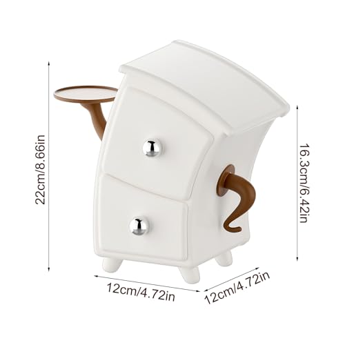 Organiseur de bureau polyvalent avec tiroirs créatifs pour optimiser le rangement maison