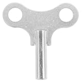 Clé de remontage pour horloges mécaniques de bureau : polyvalente, cette clé de remontage de taille adaptée convient aux horloges murales, réveils et autres types d’horloges