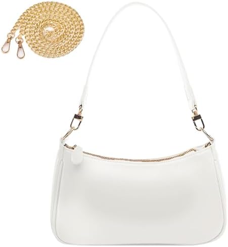 MUNSKT PU Leather Crossbody Bag for Women, Handbag with Chain