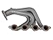 aFe Power 48-34148-T Twisted Steel Header for 2020 Chevrolet Corvette (C8), 304 Stainless Steel