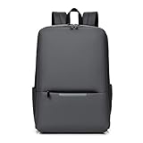 FANDARE ¡Mochila de Viaje y Trabajo Impermeable con Asa para Maleta Bolso de Negocios con Gran Capacidad para Hombre y Mujer Estilo Moderno para Viajes Trabajo y Oficina Gris oscuro