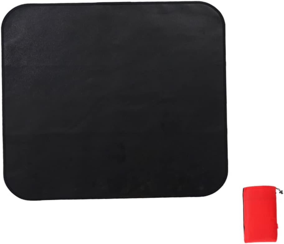 Jorzer Grill Mat Picnic Heat Insulation Pad Fireproof Grill Mat Camping Floor Protective Rug 60x52cm. : Patio, Lawn & Garden