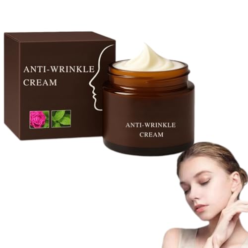 Crema Antiarrugas con Retinol, Crema Antiarrugas, Reduce las Líneas Finas, Restaura la Elasticidad, Hidratación Profunda para Todo Tipo de Piel (1 piezas)