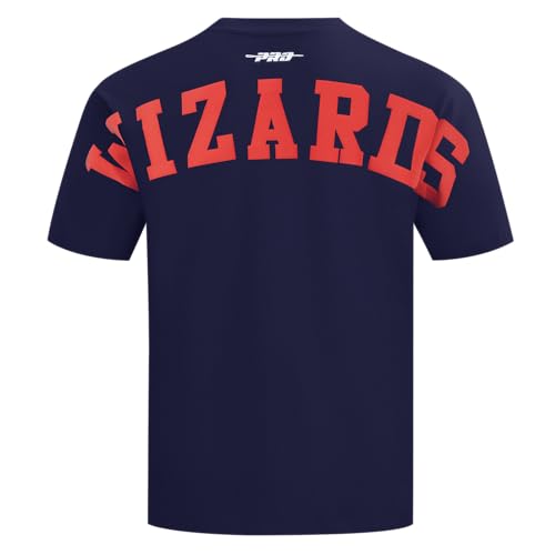 Pro Standard Mens NBA Washington Wizards Wingspan Short Sleeve Tee Midnight Navy M