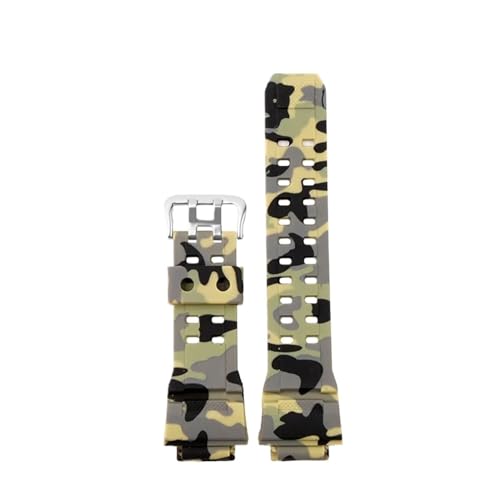 Bracelet de montre étanche en silicone pour Casio GW-9400 résistant