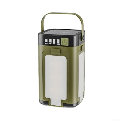 Honseadek Rechargeable Solar Lantern, Portable Camping Light