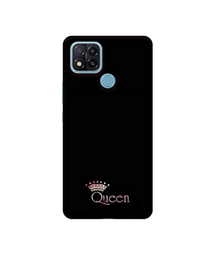 Image of Solimo Plastic Designer Queen 3D Printed Hard Back Case Backcase for Mobile Cover for Oppo A15, Multicolor