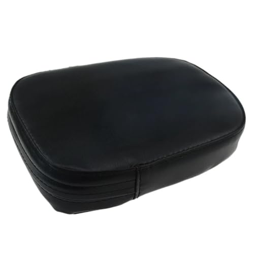 Coussin de dossier pour moto universel noir idéal pour les longs voyages et road-trips