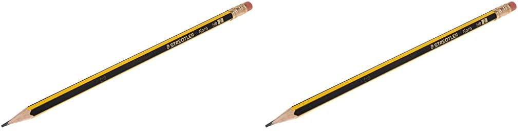 Staedtler Noris Pencil With Rubber Tip – Pack of 12