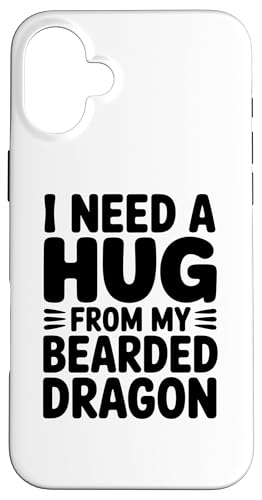 Funny I Need A Hug from my Bearded Dragon �X�}�z�P�[�X iPhone 16 Plus �p