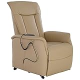 fernsehsessel leder beige Material: Leder in CAPPUCCINO/BEIGE - Belastbarkeit (ca.): max. 120 kg