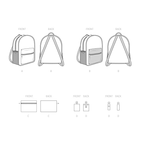 Sac à dos Simplicity SS9518OS et accessoires pratiques taille unique - 4