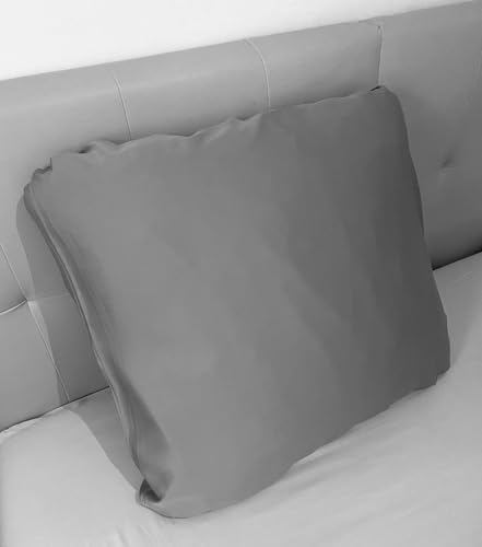 Zenn Natural Taie d'oreiller 4 saisons Toucher soie 100 % Tencel Lyocell Extra douce Écologique...