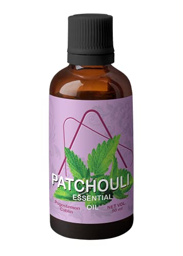 Image of Heilen Biopharm Patchouli Essential Oil - 100 mL Per Bottle Pack of 1,For Skin Rejuvenation & Aromatherapy (Pogostemon Cablin)