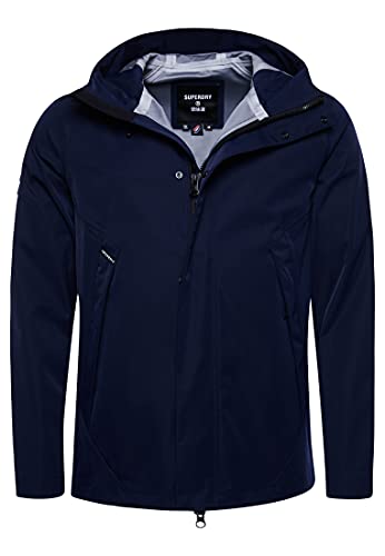 Preisvergleich Produktbild Superdry Mens Hooded Windbreaker, Deep Navy, Medium