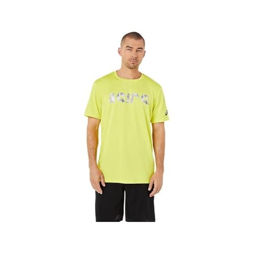 [アシックス] トレ－ニングウェア CROPPED ドライグラフィック半袖シャツ 2031C925 メンズ 750(サワーユズ) 2XL