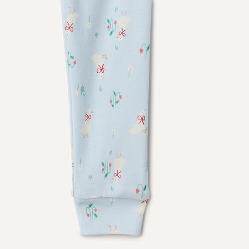 Amazon Essentials X Sofia Grainge Unisex Babies' Snug-Fit Cotton Pajamas, Ivory/Geese, 5 by Amazon Essentials - Used condition - Image 3