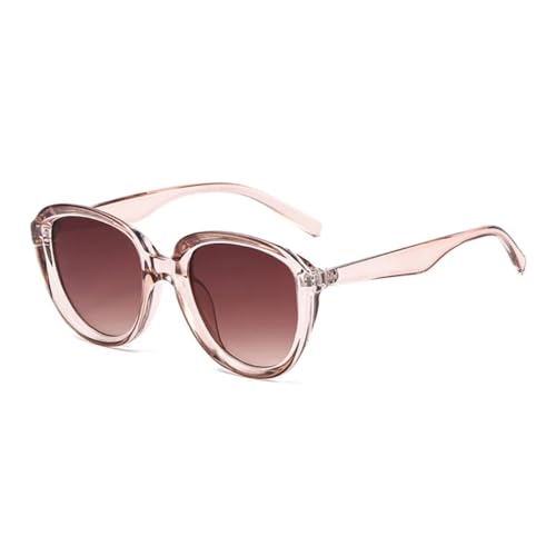 Lunettes œil de chat rétro champagne protection UV400 tendance punk