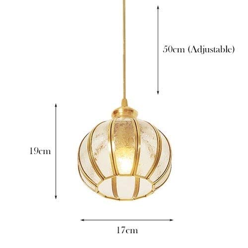 Suspension industrielle E27 en cuivre d'art pour éclairage de bar et restaurant rétro - 7