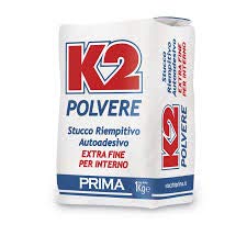 Stuc en poudre K220kg rebouchage pour intérieur blanc