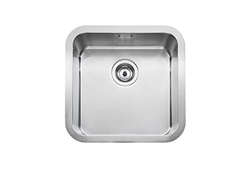 Roca,Berlin,PLUS - Fregadero de 1 cubeta de acero inoxidable,A870B10400