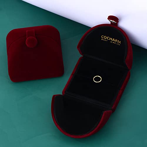 Cocharm 16G 14K Solid Gold 16G Middle Helix Daith Earring Hoop 8Mm Hinged Nose Hoop Nose Rings Yellow Gold #TOP6