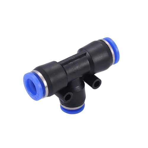 Connecteurs pneumatiques PE type T PEG 6-4 mm pour tube d'air comprimé