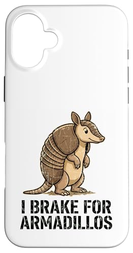 I �u���[�L For Armadillos �X�}�z�P�[�X iPhone 16 Plus �p