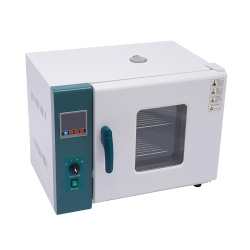 Digital Forced Air Convection Drying Oven 1500W Heat Industrial Lab Temperature Control Adjustable Fan Speed Laboratory Drying Oven Forced Air Convection 110V(27.95 * 22.44 * 19.69In Chamber)