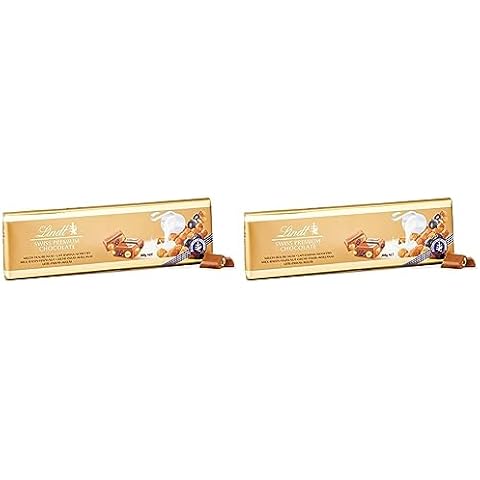 Lindt Swiss Milk Chocolate with Hazelnuts and Raisins Cover
