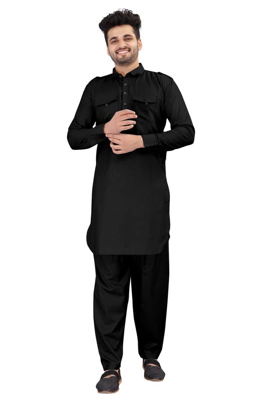 crystal revenue Men's Cotton Pathani Suit ( festival Dawali Eid )-picture-14