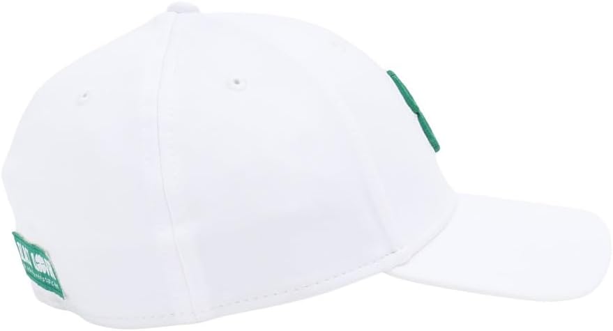 Black Clover Premium Clover 16 Flex Cap, White/Green, S/M - Image 4
