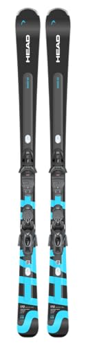 EMC Head Shape E-V8 - Sci alpini con attacchi Gripwalk PR 11 (antracite/blu con PR 11, 170 cm)