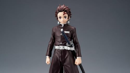 Image of Awestuffs Action Figure Limited Edition for Car Dashboard, Decoration, Cake, Office Desk & Study Table Tanji Blk Suit D Slayer