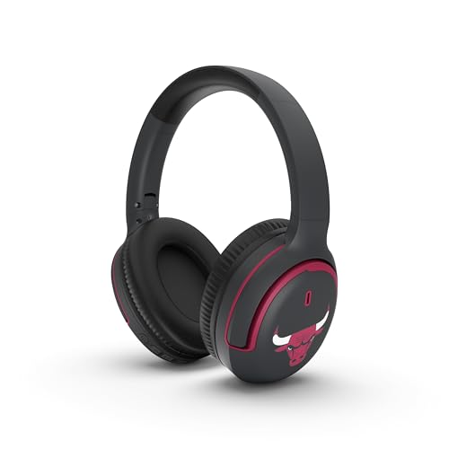 ‎SOAR NBA Active Noise Cancelling Over The Ear Headphones, Chicago Bulls