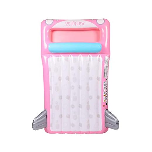 Airmyfun - Colchón Hinchable De Agua Para 2 Personas, Muy Cómodo, Para Piscina Y Playa – Coche Ángel 200 X 145 Cm