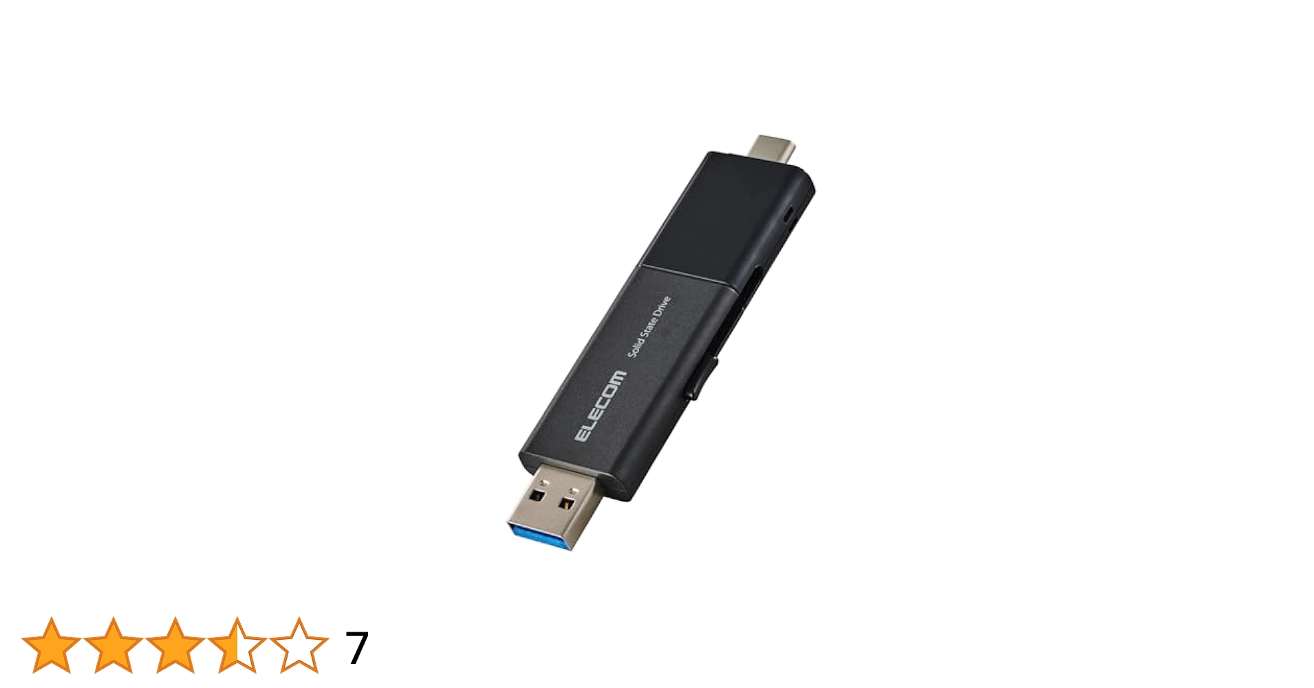 Amazon.com: Elecom ESD-EAWB0250GBK External SSD, 250 GB