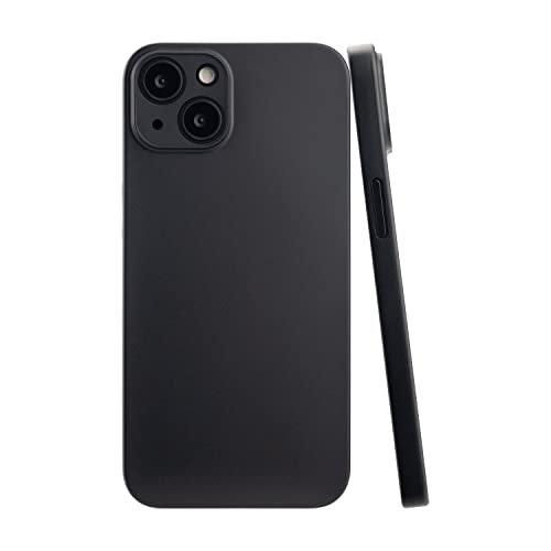 Coque iPhone 14 noir profond haute finition fine et durable
