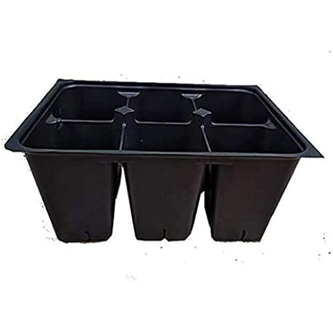 AAAmercantile Seed Starter Trays 360 DEEP Extra Large Cells Total (60 Trays of 6 Cells Each) Cover