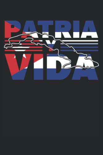 La mejor selección de La Vida en Cuba disponible en línea para comprar. 40 Patria y Vida Cuban Pride Cuba Patriotism: 6x9 - Graph Paper - Notebook with 100 pages