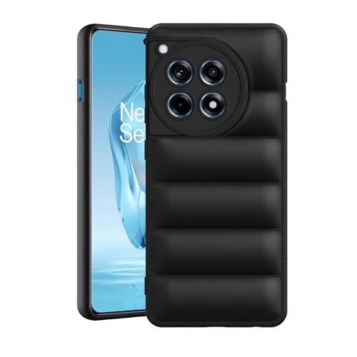 Amazon Brand - Solimo OnePlus 12R Puffer Back Cover | Slim Soft Back Case for OnePlus 12R (Black) (B0D2XDT4HY) Amazon Price History, Amazon Price Tracker