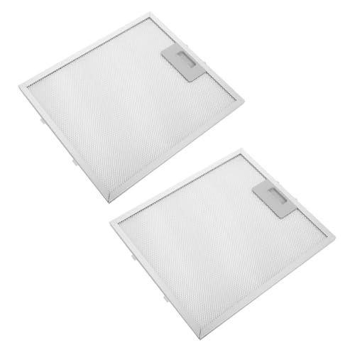 Filtre de hotte aluminium Uonlytech pour remplacement de filtre à graisse de cuisine, lot de 2