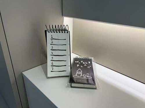 Carnet à spirales et planificateur hebdomadaire rigide pour écriture premium