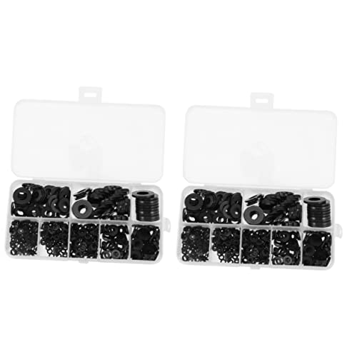 Rondelles plates nylon kit assortiment étanchéité isolation électrique