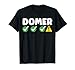 DOMER 67 Six Seven 6 7 Meme Design Funny Domer T-Shirt